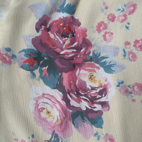 Anthropologie Meadow Rue size 6 NWOT Floral Silk Dress - Picture 11 of 12